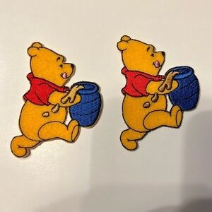 Winnie the Pooh iron patches. Set of 2
